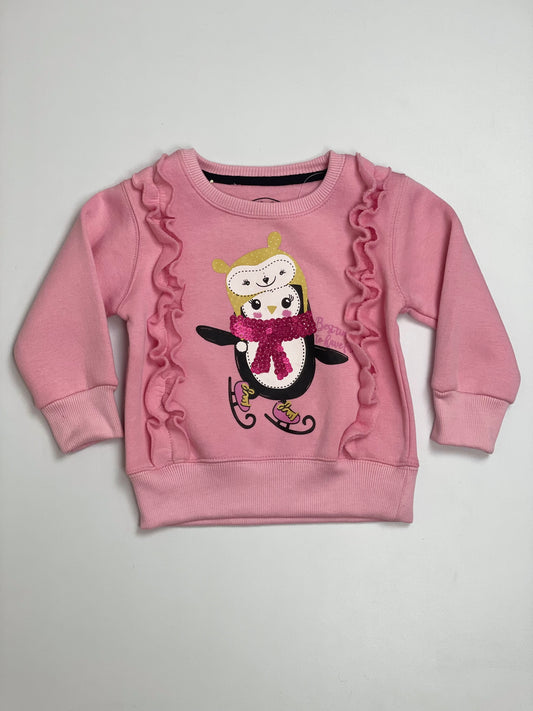 Pink Frill SweatShirt