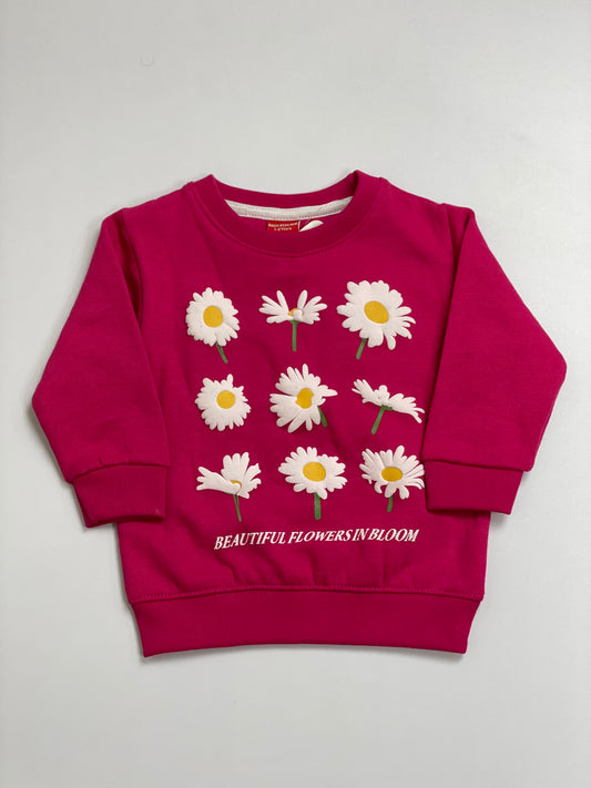 Reddish Flower SweatShirt