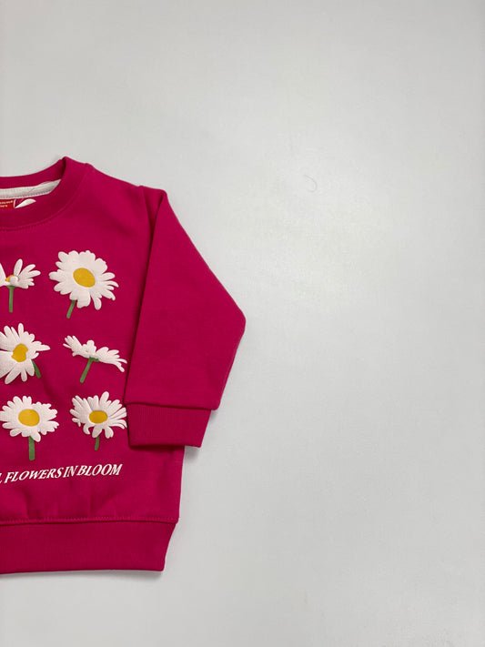 Reddish Flower SweatShirt