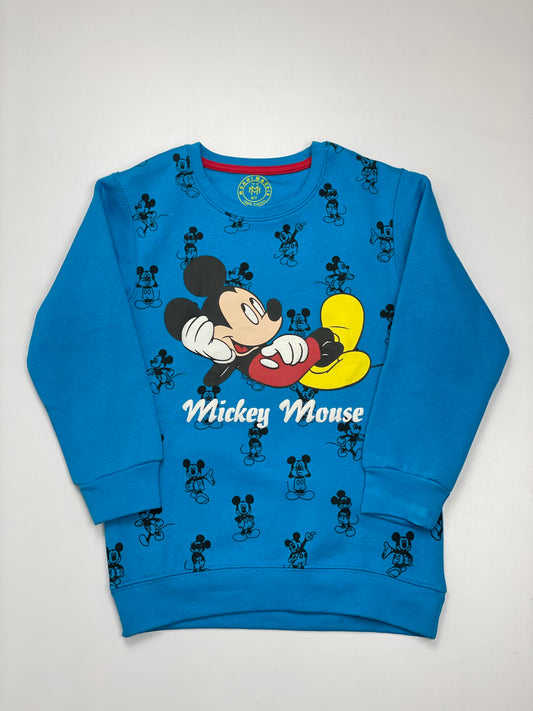 Blue mickey rodri sweatshirt