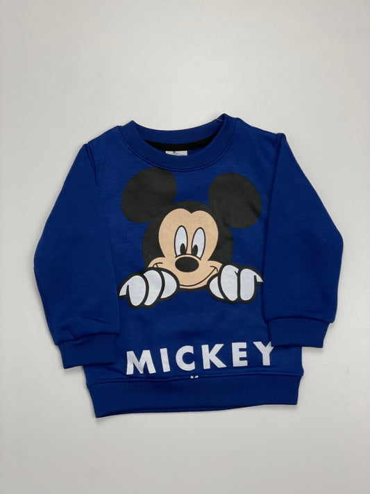 Blue mickey sweatshirt