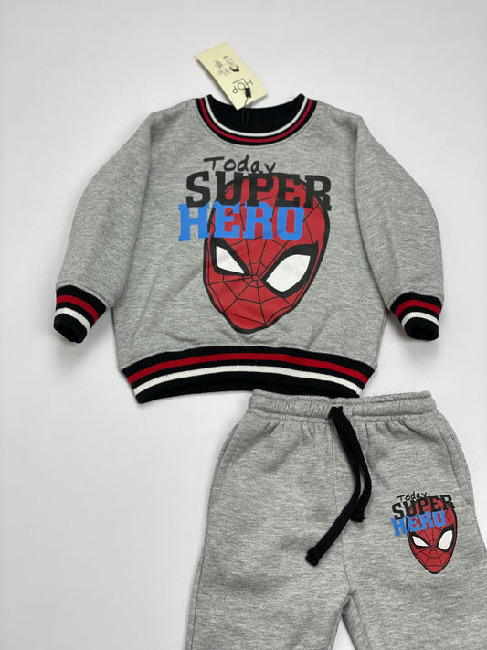 Grey SpiderMen Tracksuit